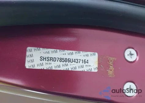 2006 Honda Cr-V Lx z USA, uszkodzony, nr VIN SHSRD78506U437164